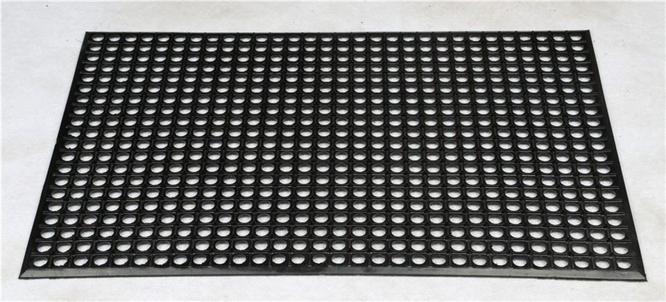 Natural Rubber Anti-slip Drainage Rubber Mat Rubber Flooring Mat For Kitchen factory